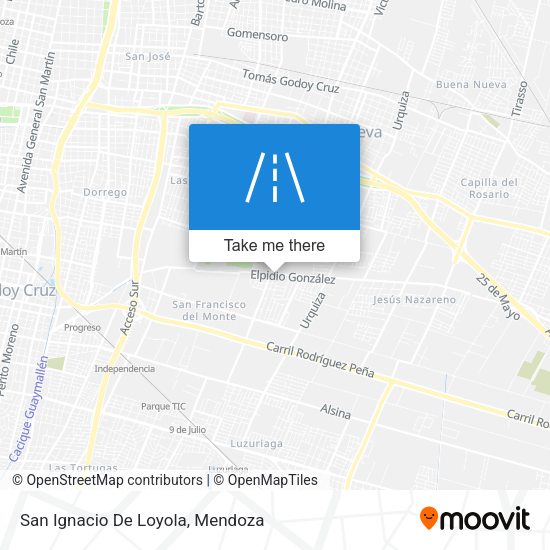 San Ignacio De Loyola map
