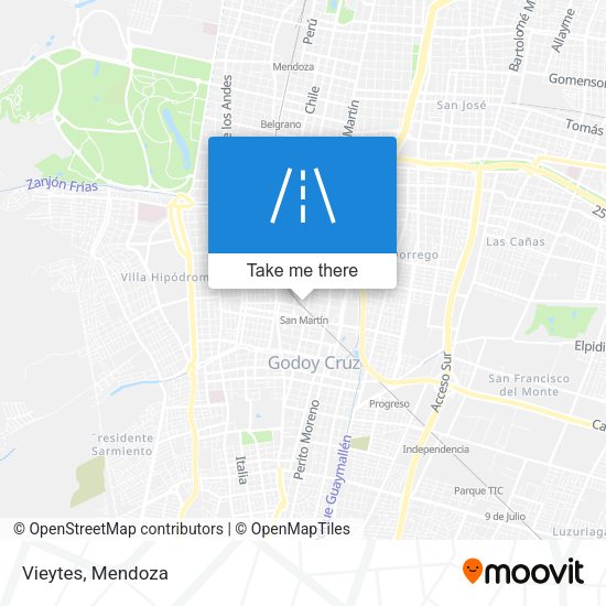 Mapa de Vieytes