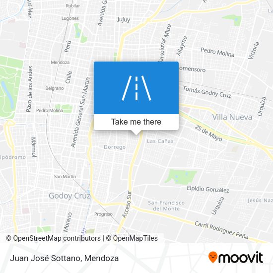 Mapa de Juan José Sottano