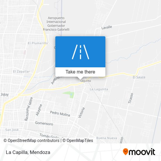 Mapa de La Capilla