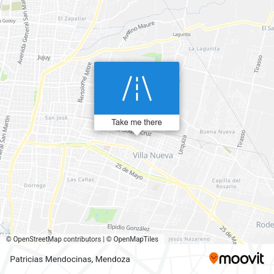 Mapa de Patricias Mendocinas