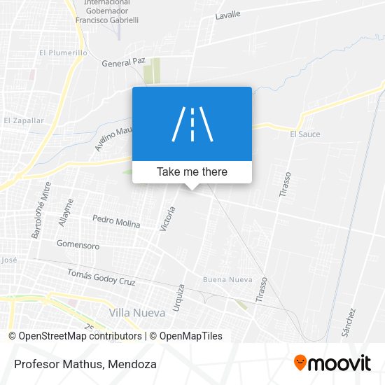 Mapa de Profesor Mathus