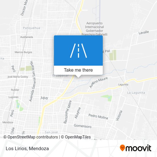Mapa de Los Lirios