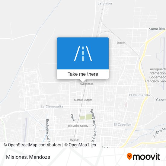 Misiones map