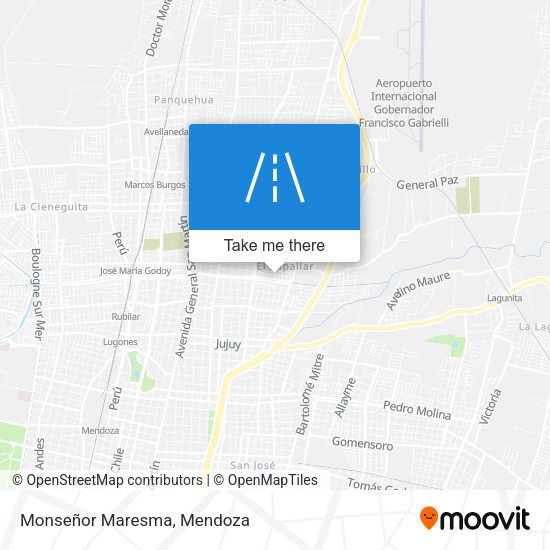 Mapa de Monseñor Maresma