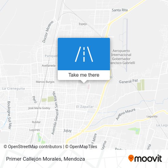 Primer Callejón Morales map