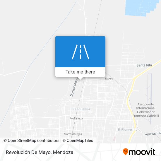 Revolución De Mayo map