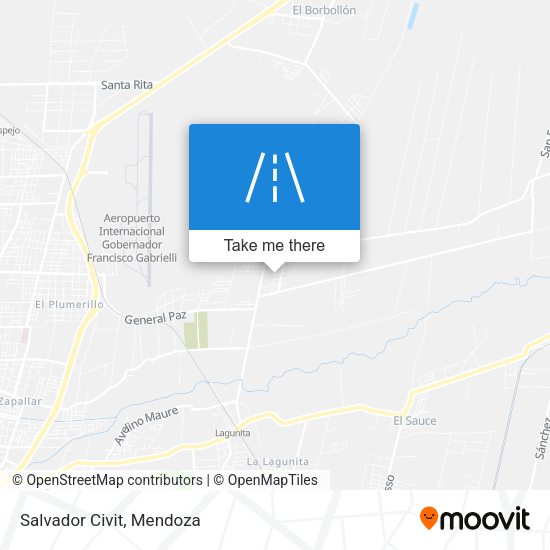 Mapa de Salvador Civit