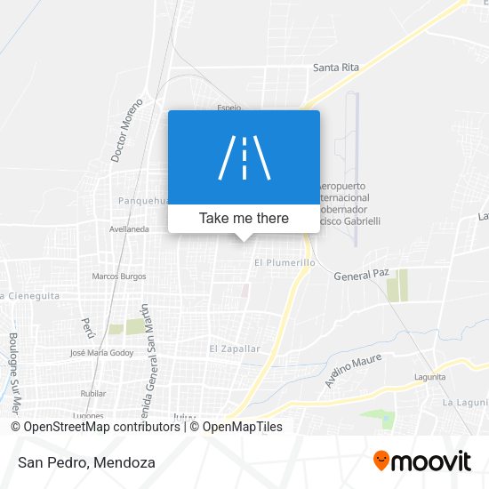 Mapa de San Pedro