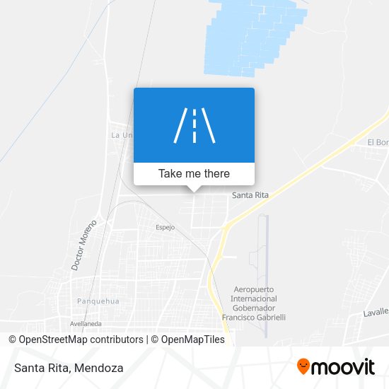 Mapa de Santa Rita