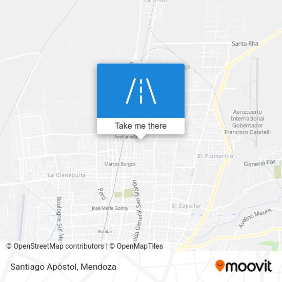 Santiago Apóstol map