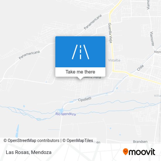 Mapa de Las Rosas