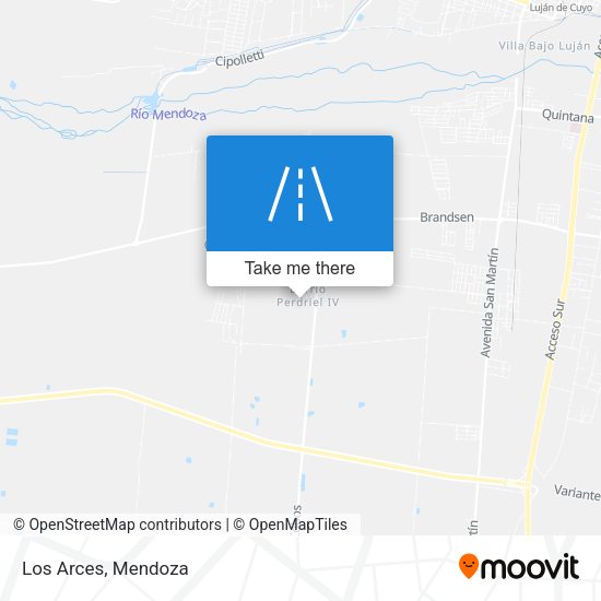 Mapa de Los Arces