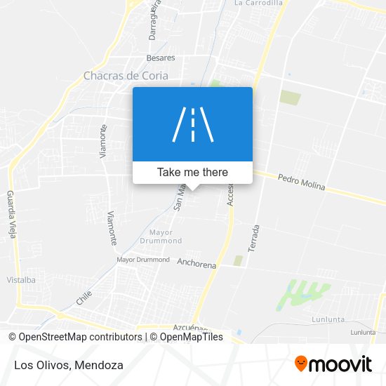 Mapa de Los Olivos