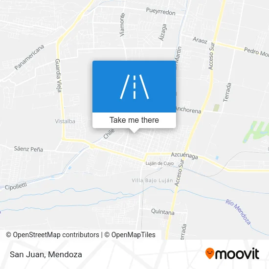 San Juan map