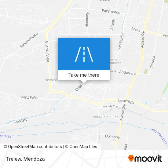 Trelew map