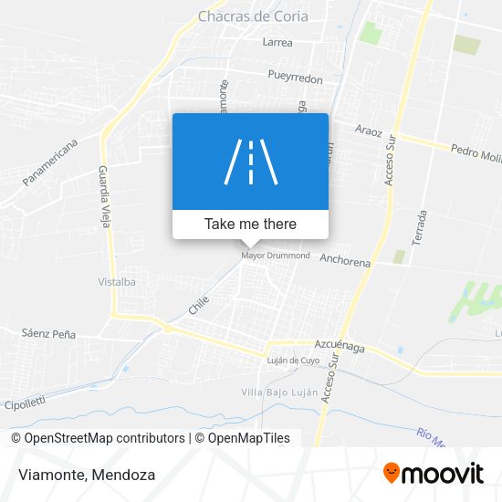Mapa de Viamonte