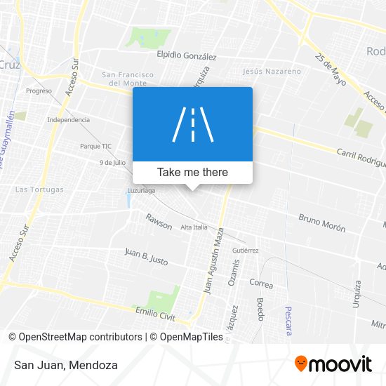 Mapa de San Juan