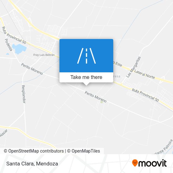 Mapa de Santa Clara