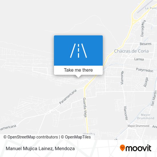 Mapa de Manuel Mujica Lainez