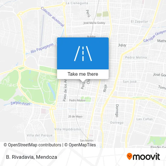 B. Rivadavia map
