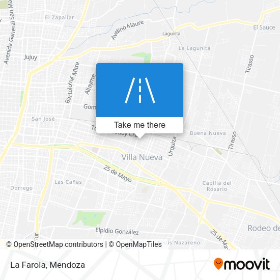 Mapa de La Farola