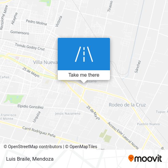 Mapa de Luis Braile
