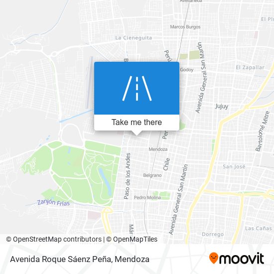Avenida Roque Sáenz Peña map