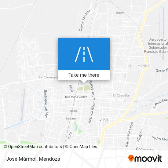 José Mármol map