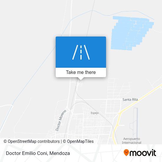 Mapa de Doctor Emilio Coni