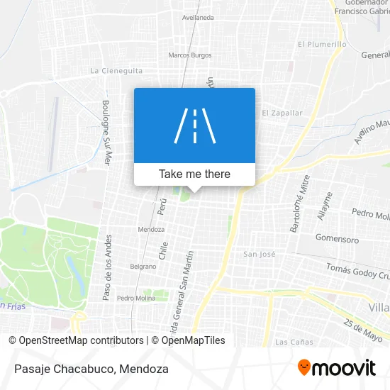 Pasaje Chacabuco map