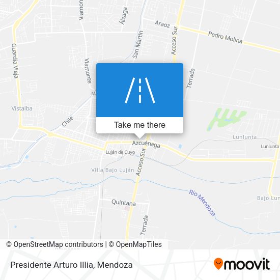 Presidente Arturo Illia map