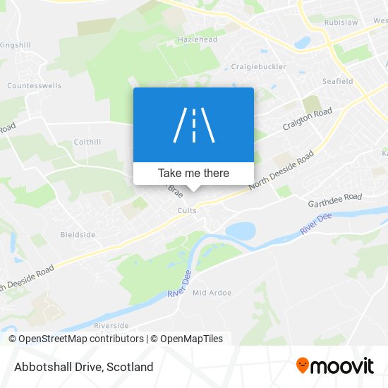 Abbotshall Drive map