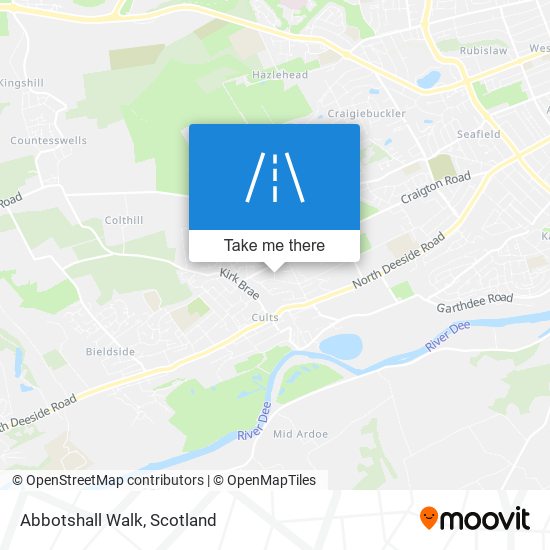 Abbotshall Walk map