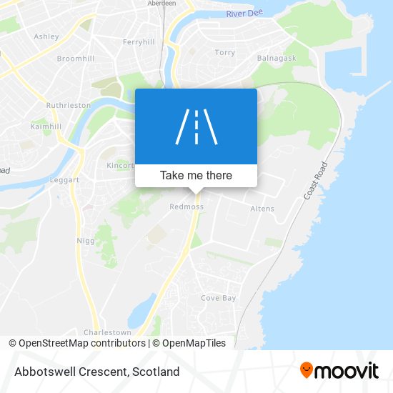 Abbotswell Crescent map