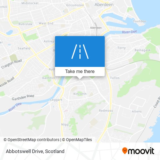 Abbotswell Drive map