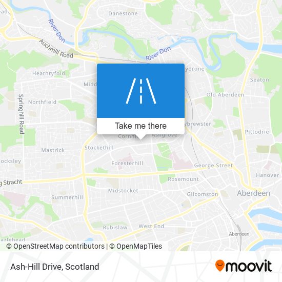 Ash-Hill Drive map