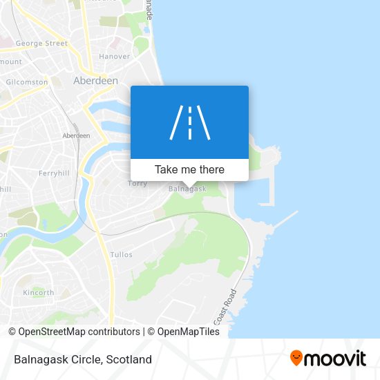 Balnagask Circle map