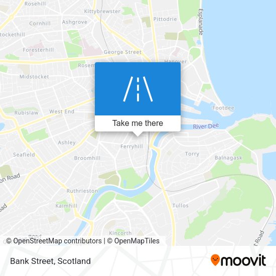 Bank Street map