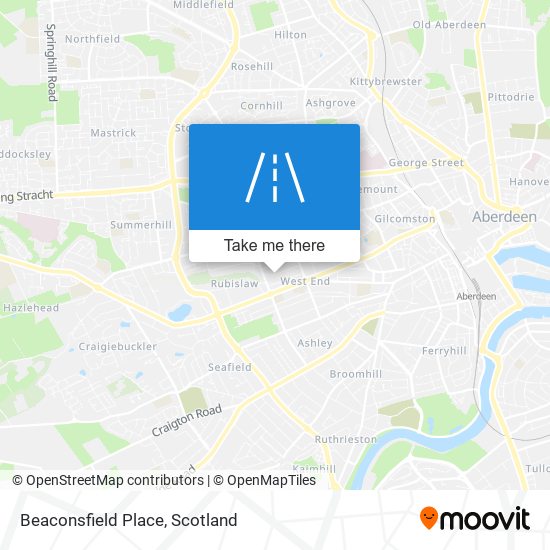 Beaconsfield Place map