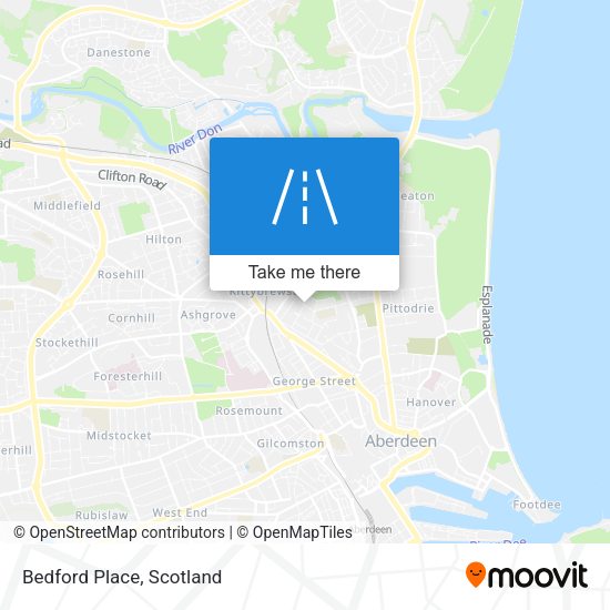 Bedford Place map