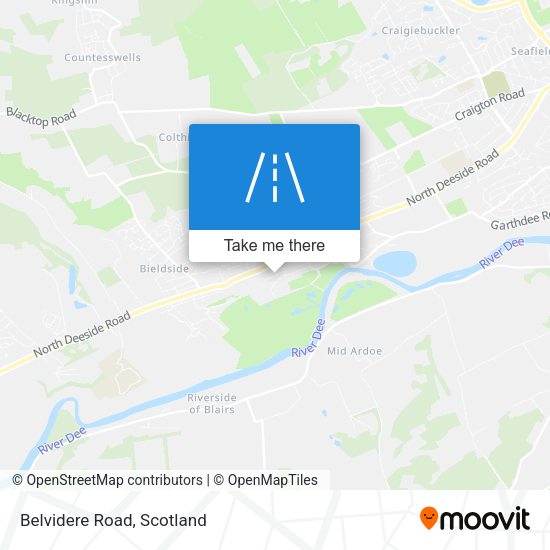 Belvidere Road map