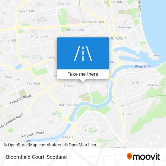 Bloomfield Court map