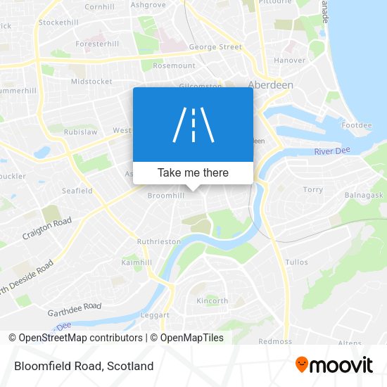 Bloomfield Road map