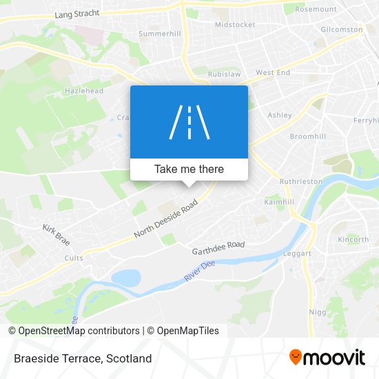 Braeside Terrace map