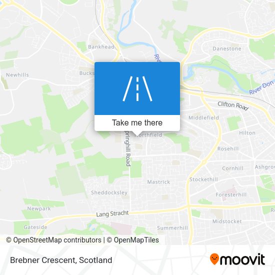 Brebner Crescent map