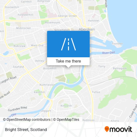 Bright Street map