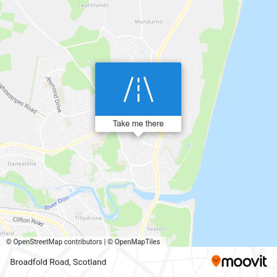 Broadfold Road map