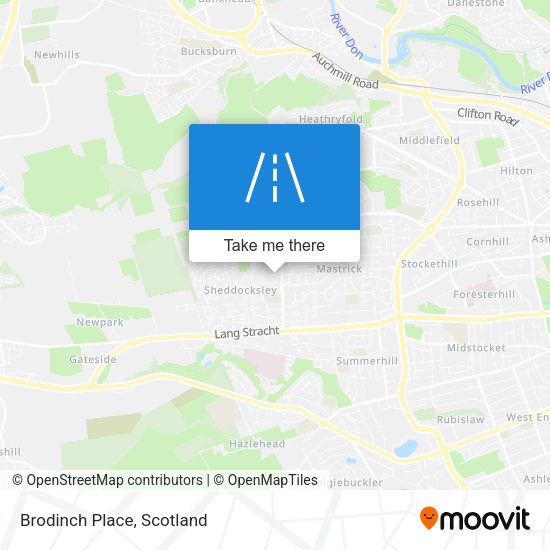 Brodinch Place map