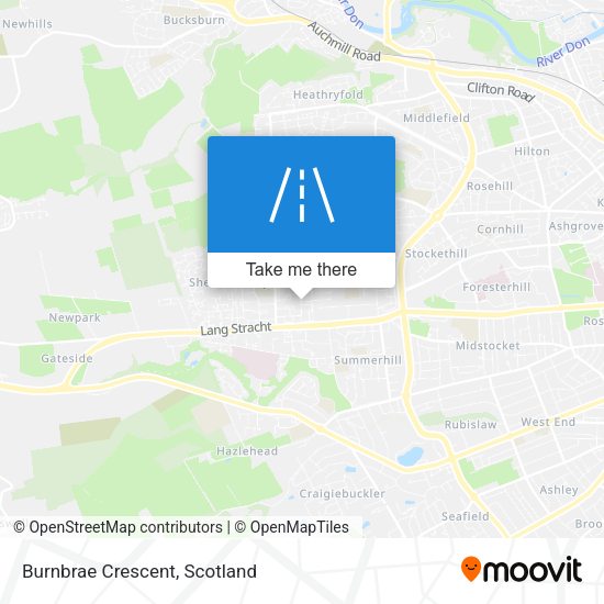 Burnbrae Crescent map